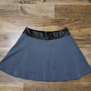 Gray skater skirt